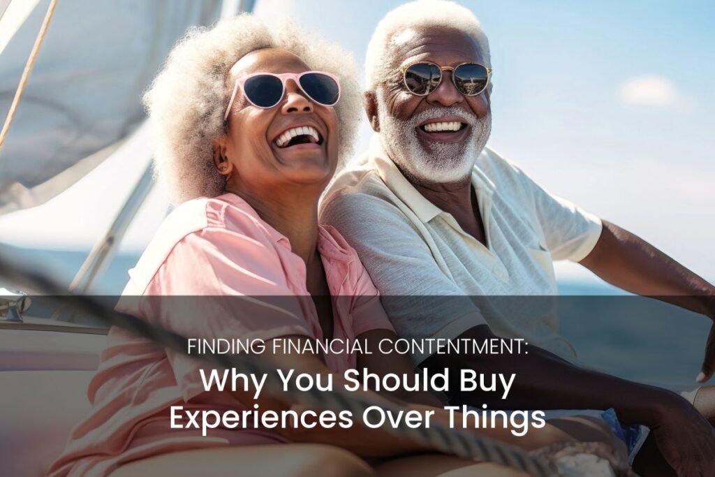 Discover the transformative power of finding financial contentment and enduring happiness by buying experiences over things.
